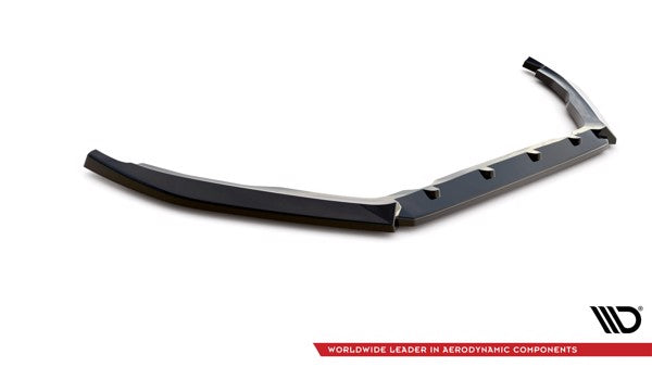 Maxton Front Splitter V.2 Peugeot 208 Gti Mk1 - Gloss Black