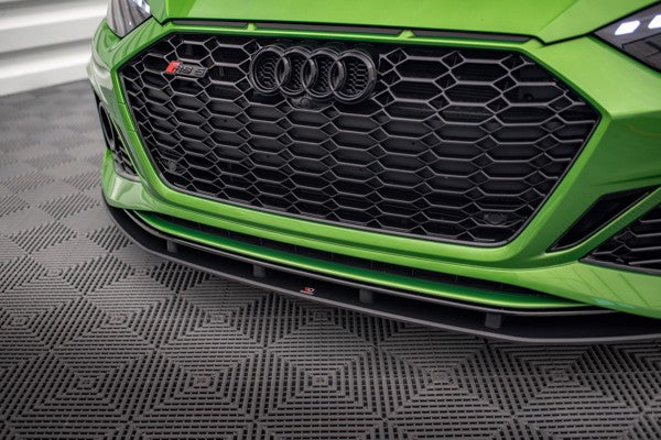 Maxton Street Pro Front Splitter Audi RS5 F5 Facelift - Black