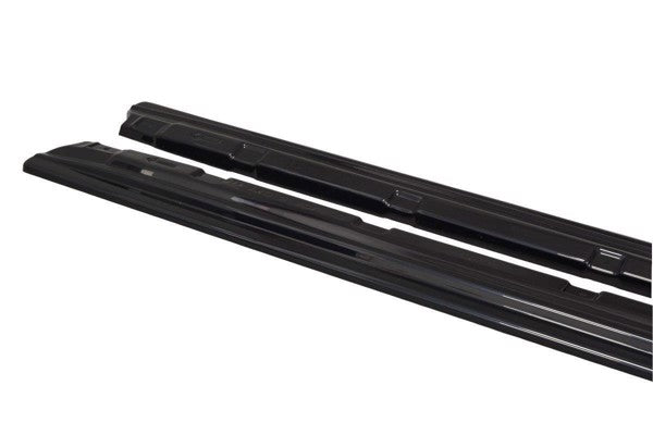 Maxton Side Skirts Diffusers Hyundai I30 Mk.2 - Gloss Black