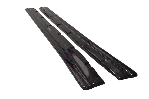 Maxton Side Skirts Diffusers Hyundai I30 Mk.2 - Gloss Black