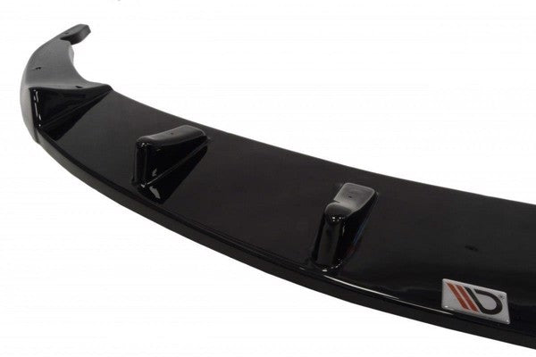 Maxton Front Splitter Opel Corsa D Nurburg (For Opc / Vxr Bumper) - Gloss Black