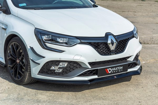Maxton Front Splitter V.2 Renault Megane Iv RS - Gloss Black