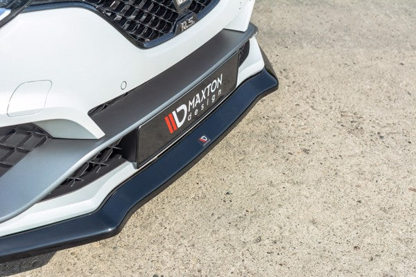 Maxton Front Splitter V.2 Renault Megane Iv RS - Gloss Black
