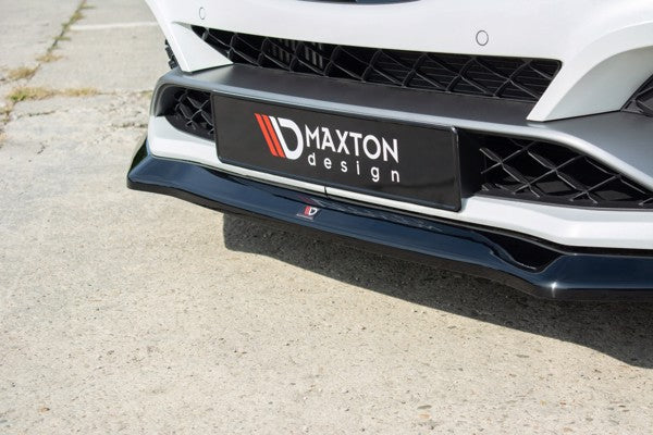 Maxton Front Splitter V.2 Renault Megane Iv RS - Gloss Black