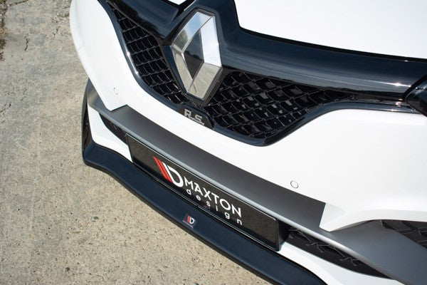 Maxton Front Splitter V.2 Renault Megane Iv RS - Gloss Black