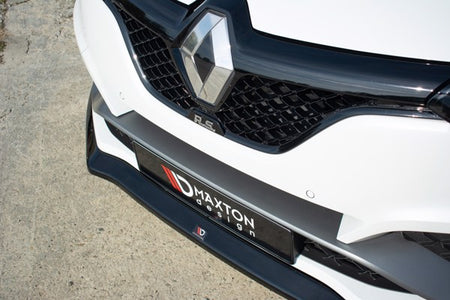 Maxton Front Splitter V.2 Renault Megane Iv RS - Gloss Black