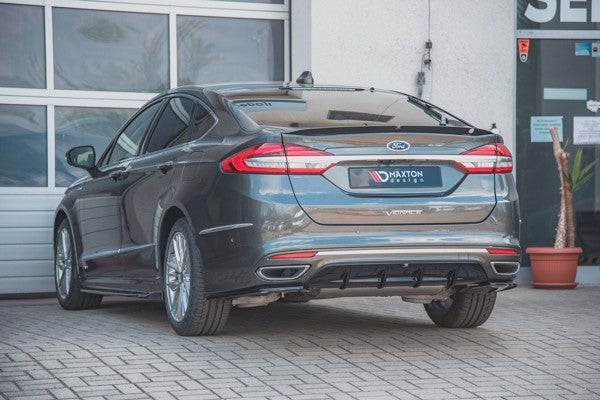 Maxton Spoiler Cap Ford Mondeo Liftback Mk5 Facelift - Gloss Black