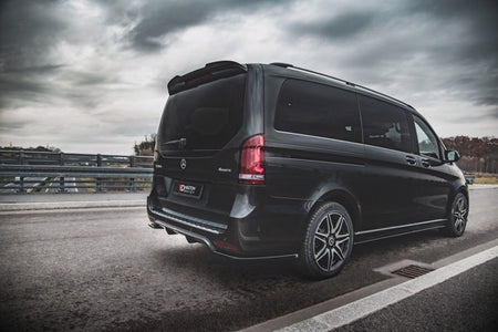 Maxton Rear Valance Mercedes-Benz V-Class Amg-Line W447 Facelift - Gloss Black