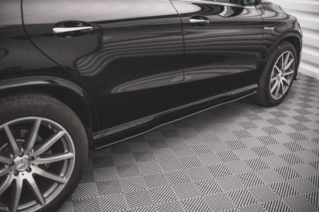 Maxton Side Skirts Diffusers Mercedes-Benz Gle Coupe 63Amg C292 - Gloss Black