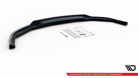 Maxton Front Splitter V.2 Dodge Charger Rt Mk7 Facelift - Gloss Black