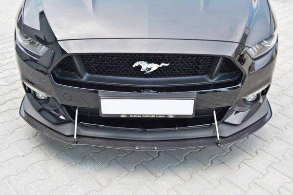Maxton Front Racing Splitter Ford Mustang Gt Mk6 - ABS