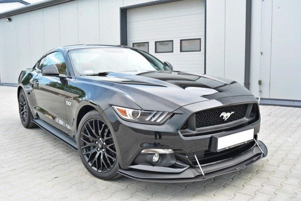 Maxton Front Racing Splitter Ford Mustang Gt Mk6 - ABS
