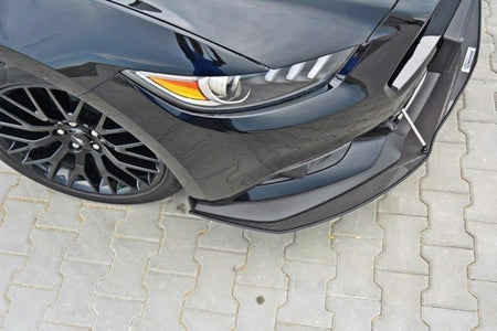 Maxton Front Racing Splitter Ford Mustang Gt Mk6 - ABS