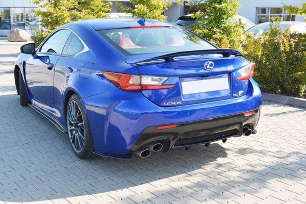 Maxton Side Skirts Diffusers Lexus Rc F - Gloss Black