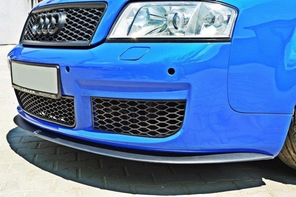 Maxton Front Splitter Audi RS6 C5 - Gloss Black