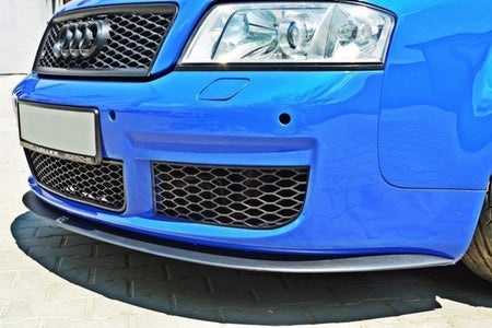 Maxton Front Splitter Audi RS6 C5 - Gloss Black