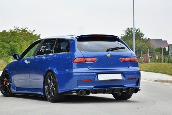 Maxton Spoiler Extension Alfa Romeo 156 Gta Sw - Gloss Black
