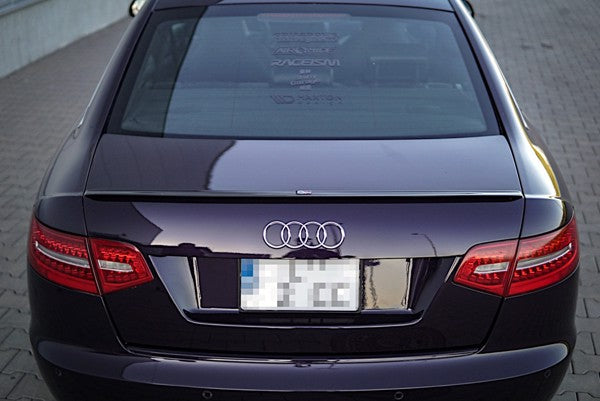 Maxton Spoiler Cap Audi A6 S-Line C6 Fl Sedan - Gloss Black