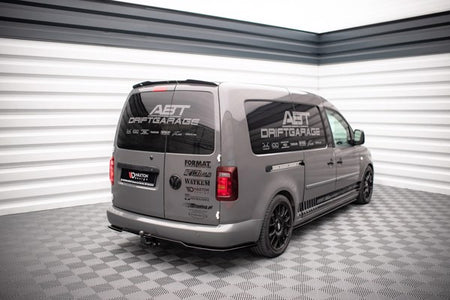Maxton Spoiler Cap Volkswagen Caddy Mk3 Facelift - Gloss Black