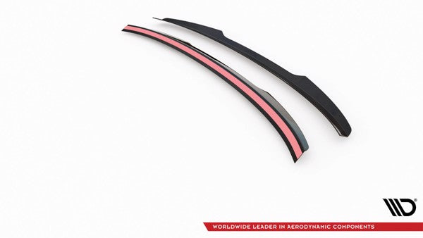 Maxton Spoiler Cap Audi A4 Sedan B9 Facelift - Gloss Black
