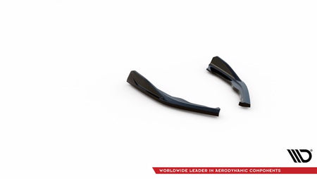 Maxton Rear Side Splitters V.1 BMW 2 Coupe M240I G42 - Gloss Black