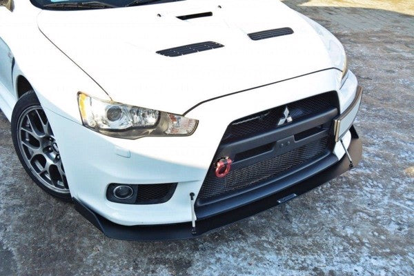 Maxton Front Racing Splitter V.1 Mitsubishi Lancer Evo X