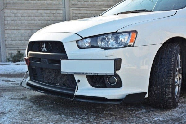 Maxton Front Racing Splitter V.1 Mitsubishi Lancer Evo X