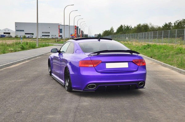 Maxton Spoiler Cap Audi RS5 Mk1 (8T) Facelift - Gloss Black