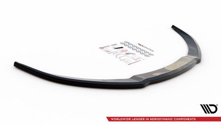 Maxton Front Splitter VW Audi S8 D3 - Gloss Black