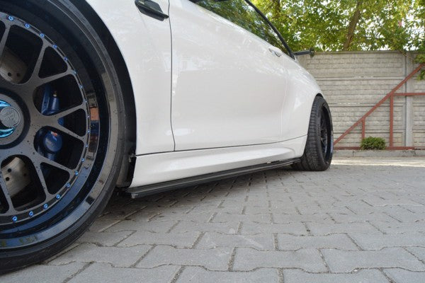 Maxton Side Skirts Diffusers BMW M2 F87 Coupé - Gloss Black