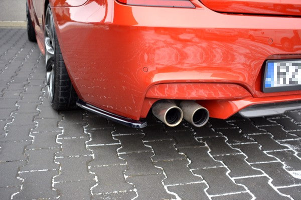 Maxton Rear Side Splitters BMW M6 Gran Coupé - Gloss Black