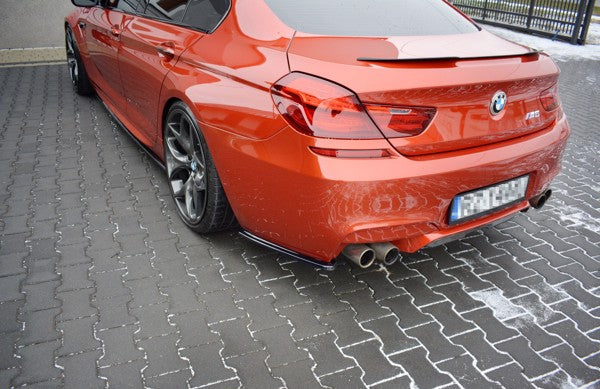 Maxton Rear Side Splitters BMW M6 Gran Coupé - Gloss Black