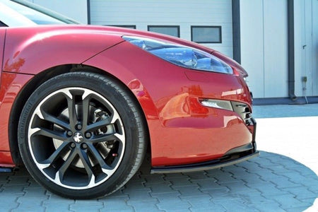 Maxton Front Splitter V.1 Peugeot Rcz Facelift  - Gloss Black