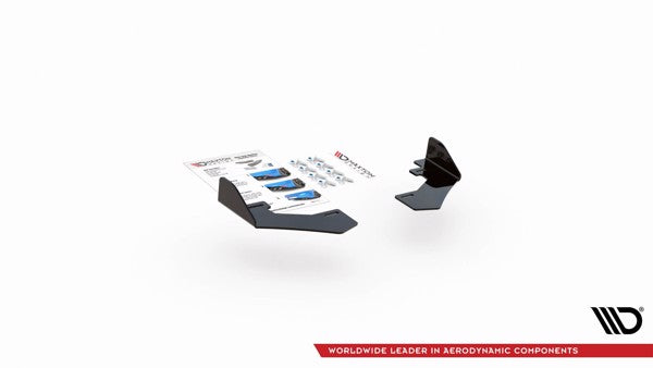 Maxton Rear Side Flaps Volkswagen Polo Gti Mk6 - Gloss Flaps
