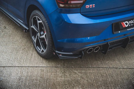 Maxton Rear Side Flaps Volkswagen Polo Gti Mk6 - Gloss Flaps