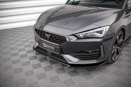 Maxton Front Splitter V.2 Cupra Leon - Gloss Black