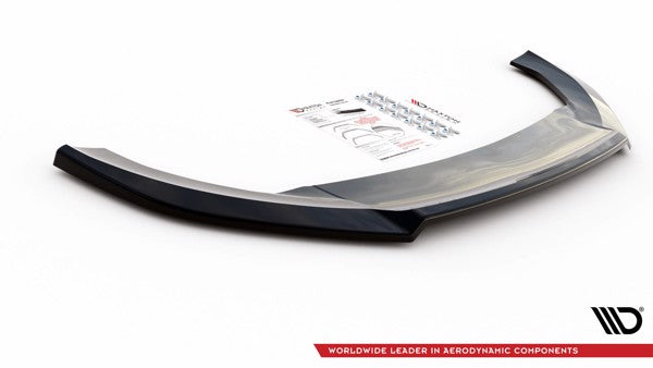 Maxton Front Splitter V.2 Cupra Leon - Gloss Black