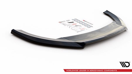 Maxton Front Splitter V.2 Cupra Leon - Gloss Black
