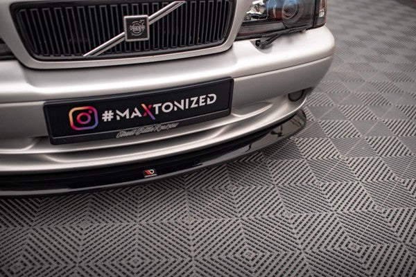 Maxton Front Splitter V.1 Volvo C70 Mk1 - Gloss Black