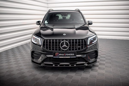 Maxton Front Splitter V.1 Mercedes-Amg Glb 35 X247 - Gloss Black