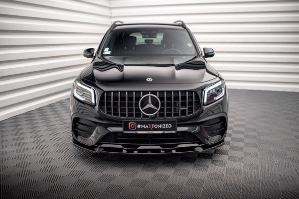 Maxton Front Splitter V.1 Mercedes-Amg Glb 35 X247 - Gloss Black