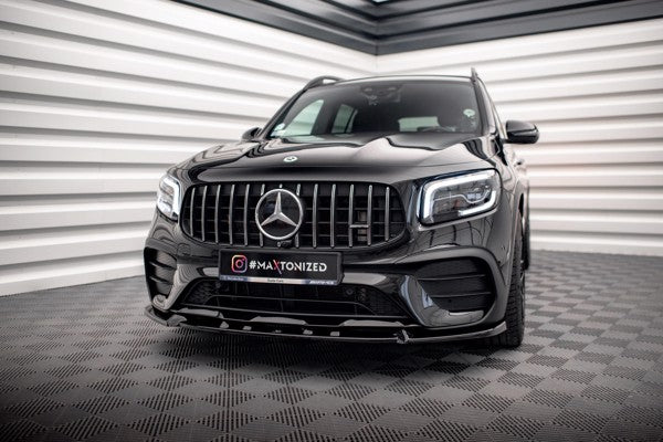 Maxton Front Splitter V.1 Mercedes-Amg Glb 35 X247 - Gloss Black