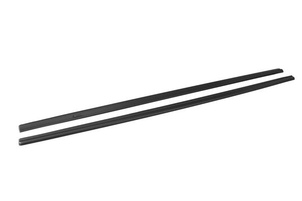 Maxton Side Skirts Diffusers VW Passat B7 R-Line - Gloss Black