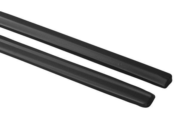 Maxton Side Skirts Diffusers VW Passat B7 R-Line - Gloss Black