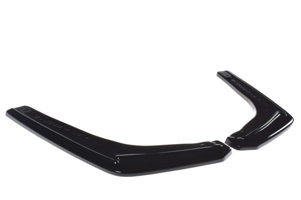 Maxton Rear Side Splitters V.1 BMW M3 F80 - Gloss Black