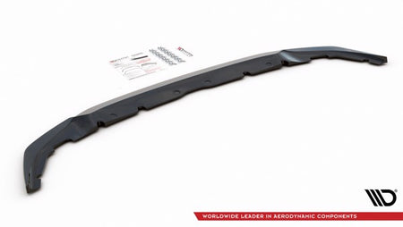 Maxton Front Splitter V.3 For BMW 1 F40 M-Pack/ M135I  - Gloss Black