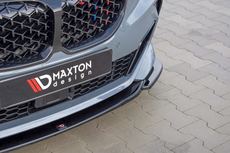 Maxton Front Splitter V.3 For BMW 1 F40 M-Pack/ M135I  - Gloss Black