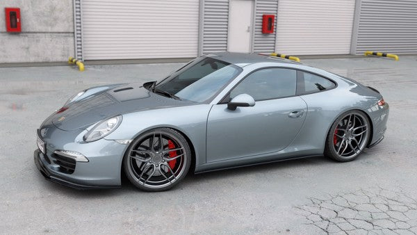 Maxton Side Skirts Diffusers Porsche 911 Carrera 991 - Gloss Black