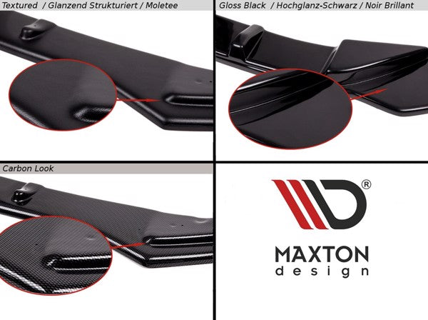 Maxton Front Splitter V.1 Cupra Ateca - Gloss Black