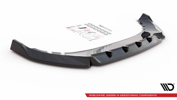 Maxton Front Splitter V.1 Cupra Ateca - Gloss Black